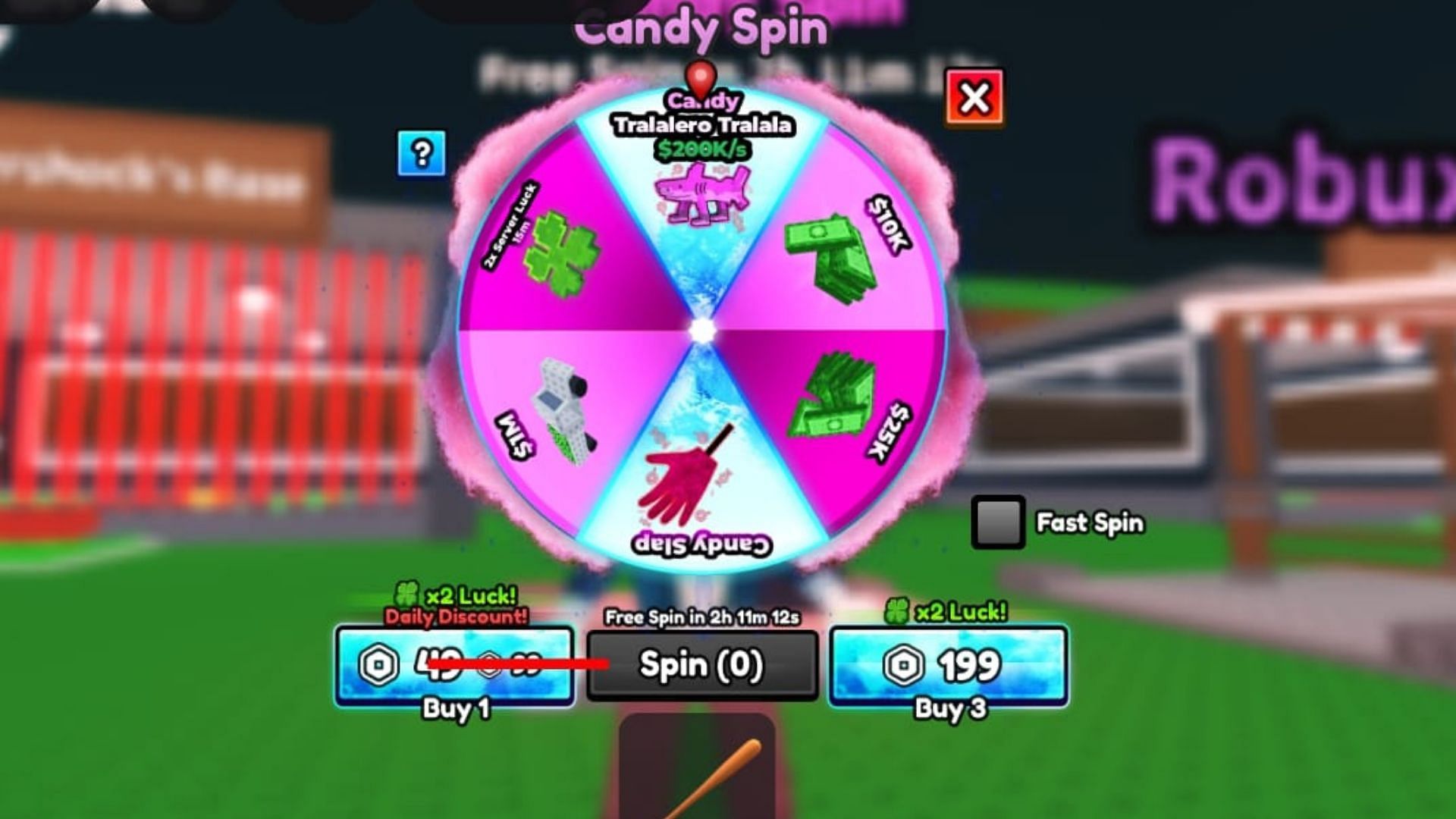 The Candy Spin Wheel (Image via Roblox)